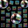 50 Transparent Laser Bomi Small Flower Slime Personalized Water Cup Notebook Suitcase Decoration PET Stickers