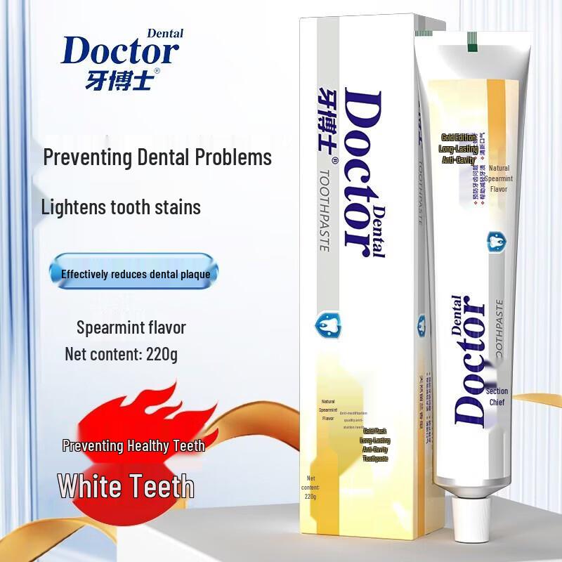 Doctor Tooth Long-lasting Anti-Cavity Toothpaste Family Pack