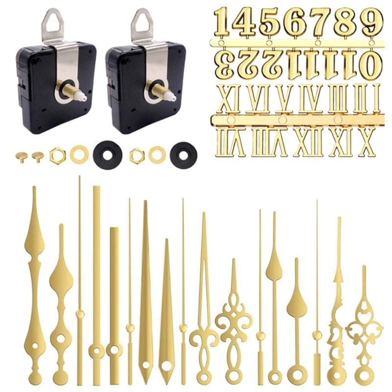 Clock Mechanism for Wall Clocks Clock Repair Part Clock Mechanism  Movement Wall Hands Pointers Set 1