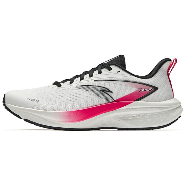 Anta Mahe 5SE PG7 Men Low Top Running Shoes White Red Black 112515582-10 45