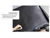 Mom Fashion Solid Color PU Leather Crossbody Shoulder Bag with Bow for Women - Small & Soft