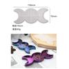 DIY Crystal Epoxy Resin Mold Sun Moon Phase Box Plate Moon Mirror Silicone Mold