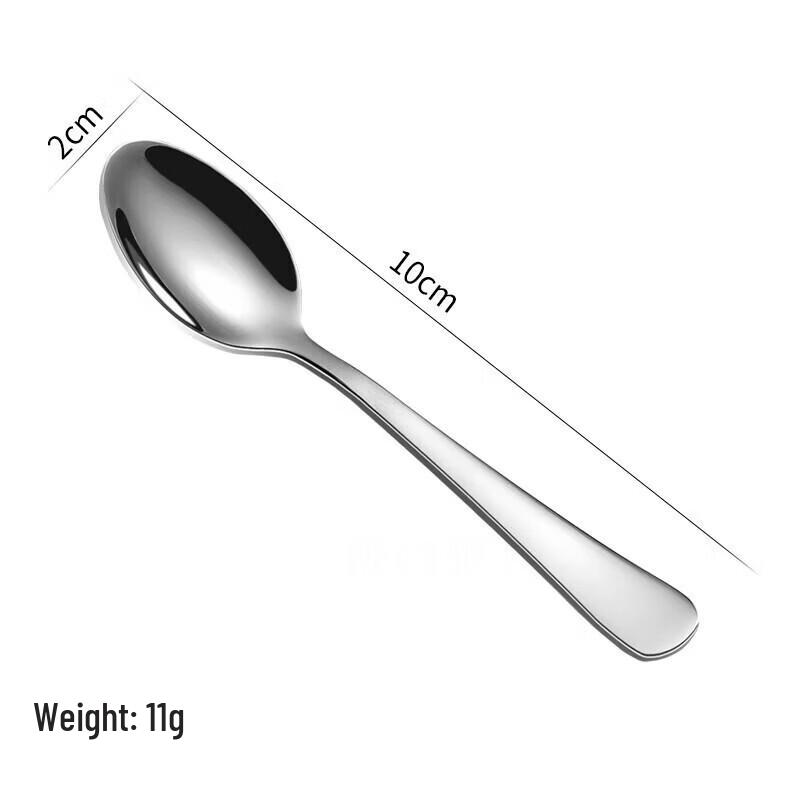 304 Stainless Steel Mini Coffee & Condiment Spoon Set