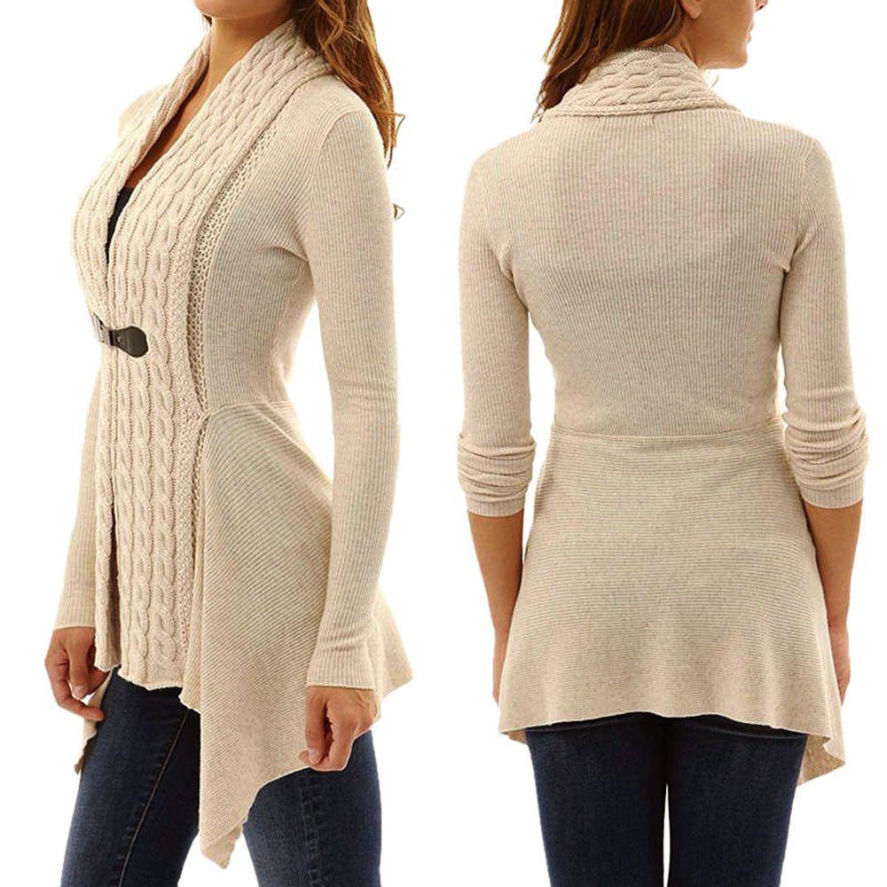 Cozy Women's Cardigan Top With Soft Fleece Fur For Winter Warmth And Style