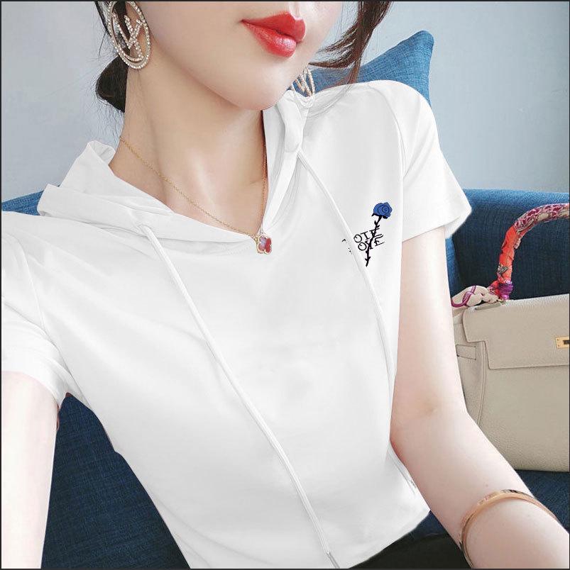 

Женская толстовка с капюшоном и короткими рукавами в этническом стиле, 100% хлопок M (80-100 jin) зелёный