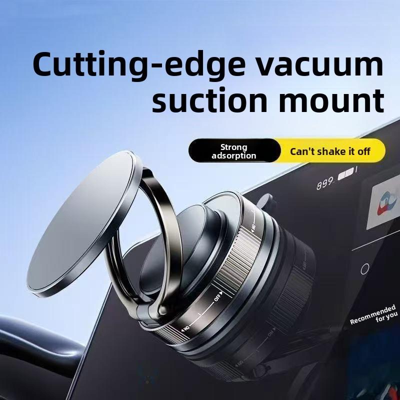 Vacuum Adsorption Magnetic Suction Car Mobile Phone Holder Suction Cup Car Navigation Support