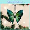 Colorful Acrylic Butterfly Pendant For Interior Decor And Backpack Accessories