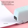 Rechargeable Electric Stapler - Cute Cartoon Design, No. 12, 24/6 Size for Daily Office Use