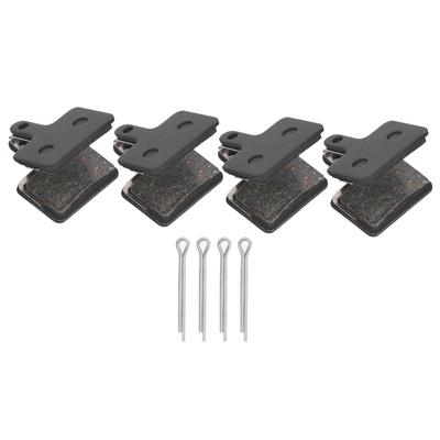 4 Paar Mountainbike Bremsbeläge Scheibenbremse Ölbremse Metall Bremsbelag Harz mit Stift