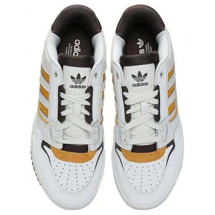 Adidas Originals Drop Step 2.0 Comfortable Versatile Non-Slip Wear-Resistant Breathable Low-Top Skate Shoes Unisex Sneakers Off-White JP5886