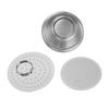 Refillable and Reusable Stainless Steel Coffee Capsule Holder Filter Set, Dolce Gusto Compatible, 7-Piece Food-Grade Coffee Filter Set with Silicone