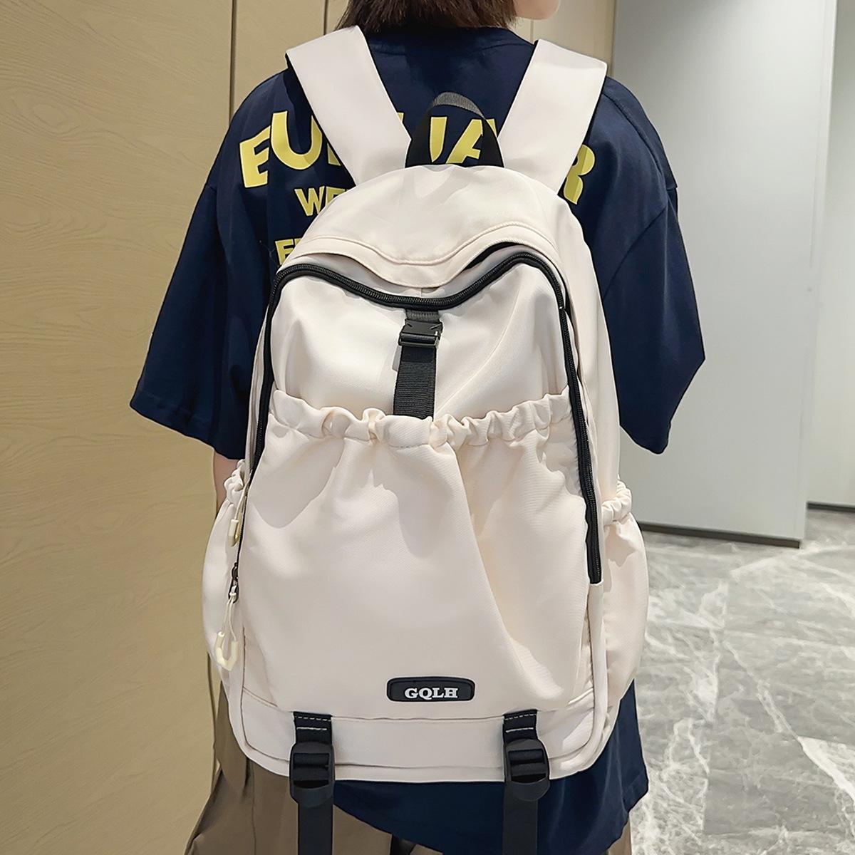 Мужской однотонный рюкзак — фото 4