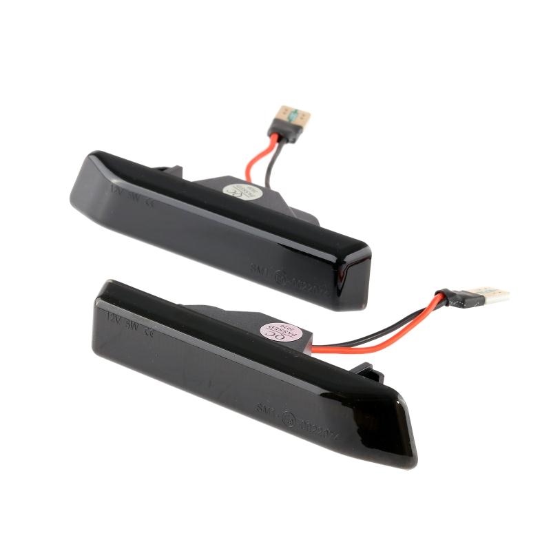 2Pcs/Set Car LED Leaf Board Light Turn Signal Lamp Auto Light Replacement Accessories for BMW X5 E53 3 Series
