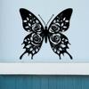 3D Butterfly Metal Wall Sculpture, Modern Iron Art, Creative Animal Home Decor, Wall Hanging Ornament for Living Room Bedroom