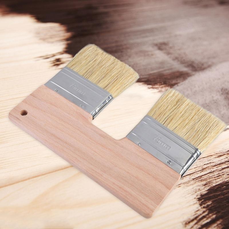 Comfortable Grip Double Ended Wall Paint Brush Construction Tool Smooth Application Suitable for Artists DIY Enthusiasts