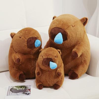 Capibala-Puppenküken kann die Cartoon-Rotznasen-Capybara-Puppe als Geschenk für Freundin und beste Freundin ziehen