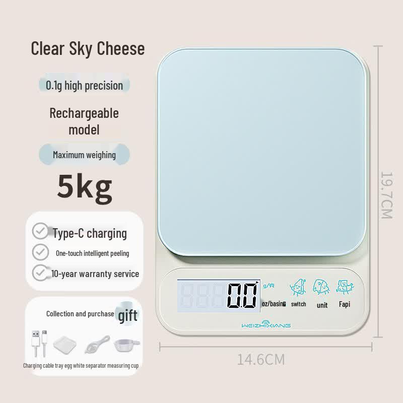 Precision Digital Kitchen Food Scale