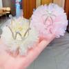 Lovely Lovable Tiara Zinc Zinc Alloy Headdress Gauze Crown Hair Accessory Headwear Girl Hairpin Hair Clip