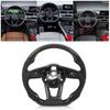 Carbon Fiber Steering Wheel Nappa Perforated Leather Replacement for A3 8V A4 A5 B9 2017‑2021