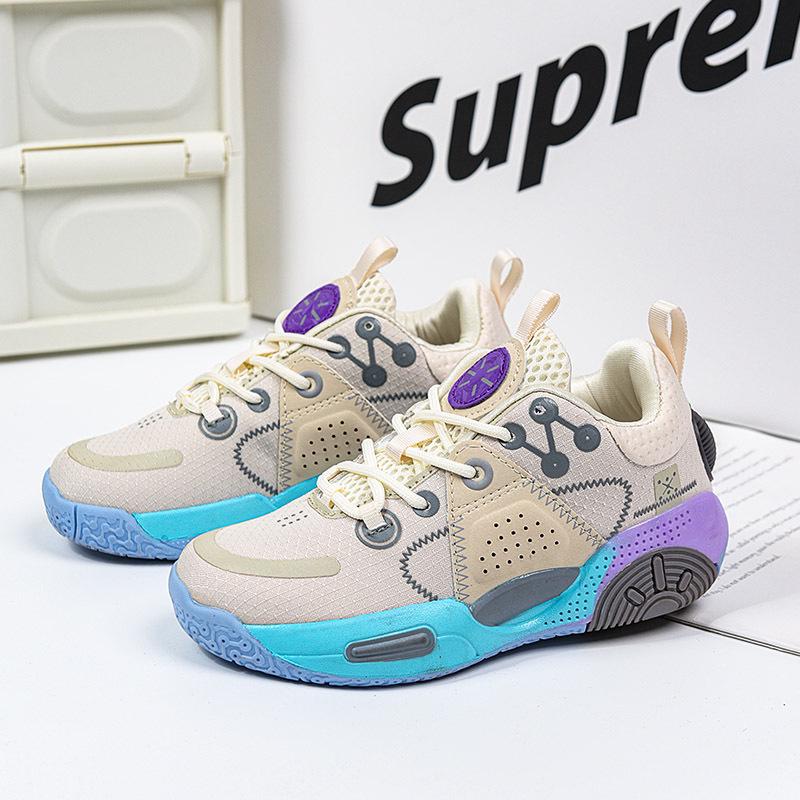 

Kids Mesh Basketball Sneakers - Non-Slip, Trendy Casual Shoes for Boys, Hot Style 34