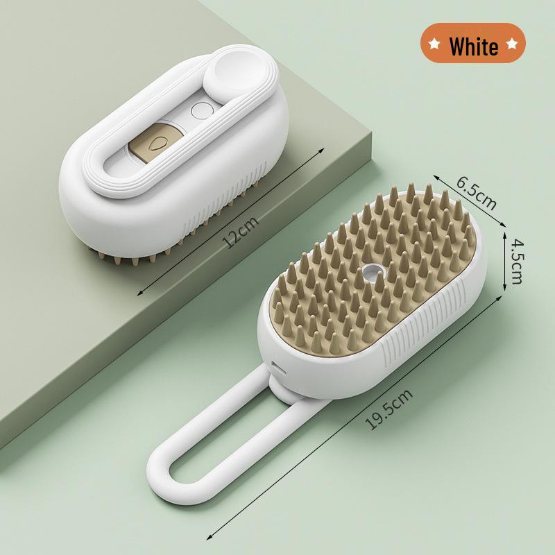 Electric Pet Grooming Comb: Massage, Bath, and Loose Hair Removal for Cats and Dogs