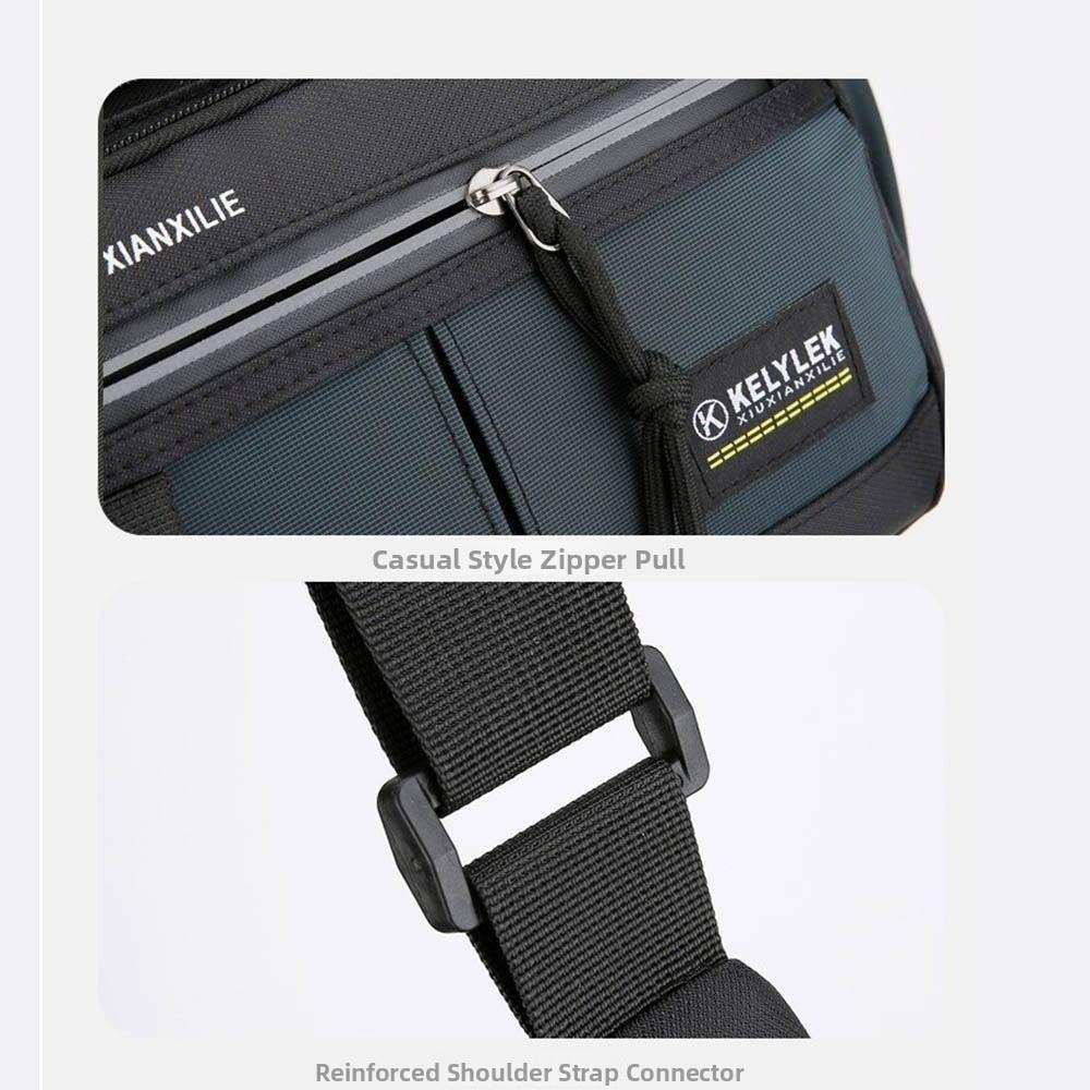 Side Pocket Business Messenger Bag Oxford Cloth Men  Crossbody Bag Men  Shoulder Bag  Male