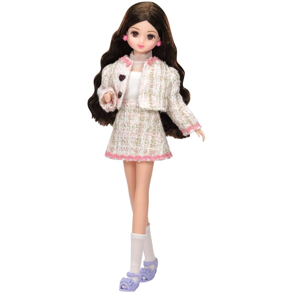 

Takara Tomy Licca-chan Doll Mio-chan Dress-Up Toy for Pretend Play Ages 3 and Up