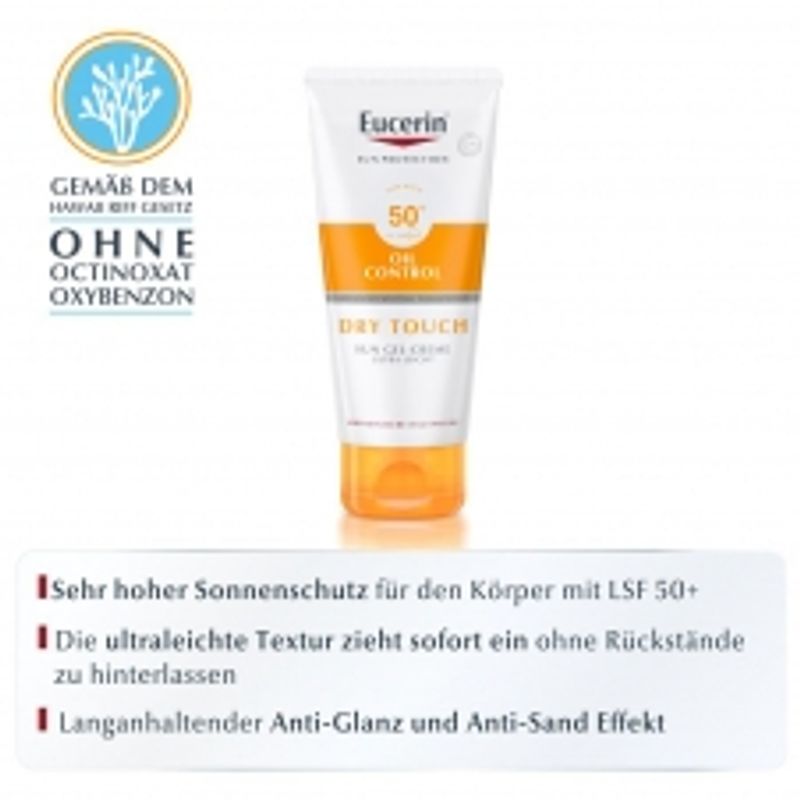 Eucerin Oil Control Body Sunscreen SPF50+ 200ml