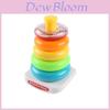 New Classic Baby Toy Set Ring Tower With Wobbly Function Stacking Fun Plastic/plastic 21.5*12.5*13.5