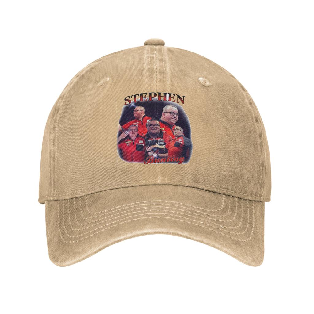 Stephen Bunting Bootleg Washed Denim Baseball Caps Snapback Baseball Hats Breathable Casquette Outdoor Unisex