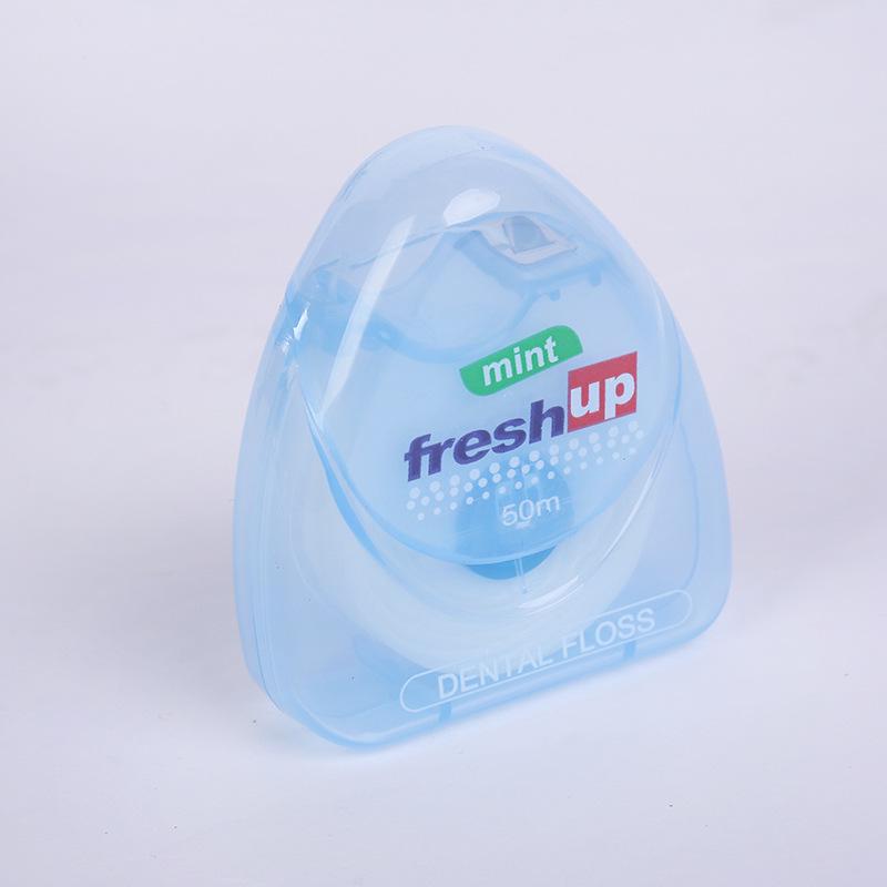 High-Tensile 50m Micro-Waxed Dental Floss: Superfine Toothpick for Cleaning Gaps & Removing Bad Breath