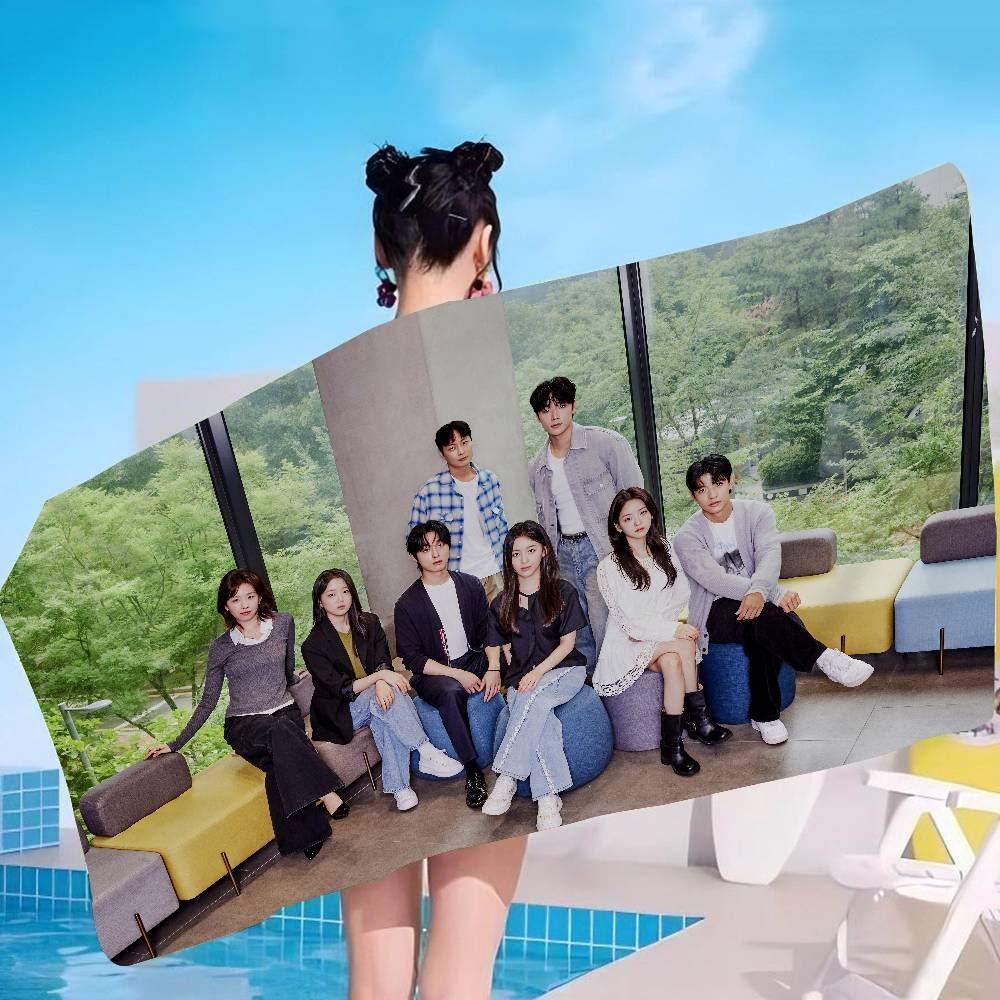TV All Of Us Are Dead Microfiber Printed Beach Towel Mountain Climbing Yoga Beach Swimming Running Absorbent Soft Towel