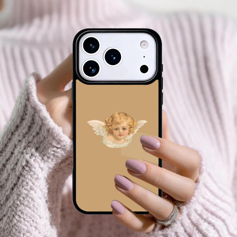 Baby Angels Aesthetic Phone Case For Apple iPhone 17 Air 16E 15 14 Plus 13 12 11 Pro Max Mini Funda Cover