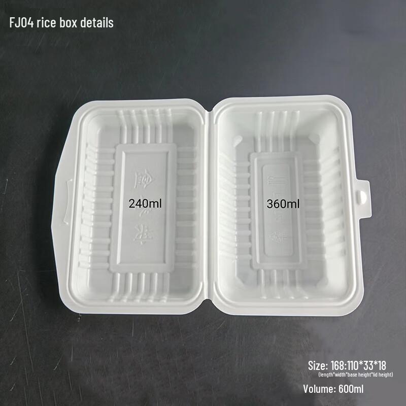 Fangjiajie Disposable Plastic Lunch Boxes with Lid