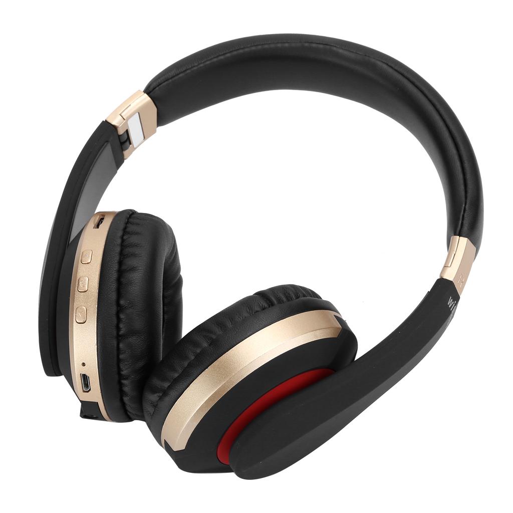 Foldable Bluetooth Headset Wireless Over Ear Stereo Headsets with Mic Gaming Headphone