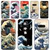 Japan Kanagawa Back Cover for Samsung Galaxy A57 A37 5G A06 A07 A17 4G F17 S26 Plus Ultra A36 A56 A55 A25 A26 A16 Phone Case