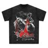 Vintage Serie Derrick Rose Übergroßes Authentisches Streetwear Unisex Gewaschenes T-Shirt (Schnell verkaufend)