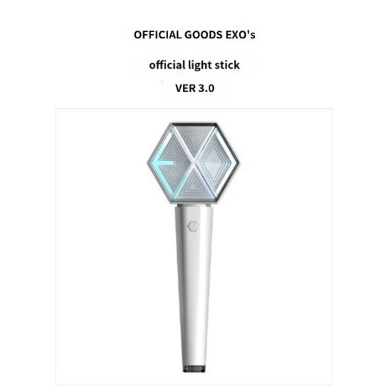 Официальный лайтстик EXO Версия 3.0 KPOP Световой стик Концертный Bluetooth LED EXO OFFICIAL FANLIGHT