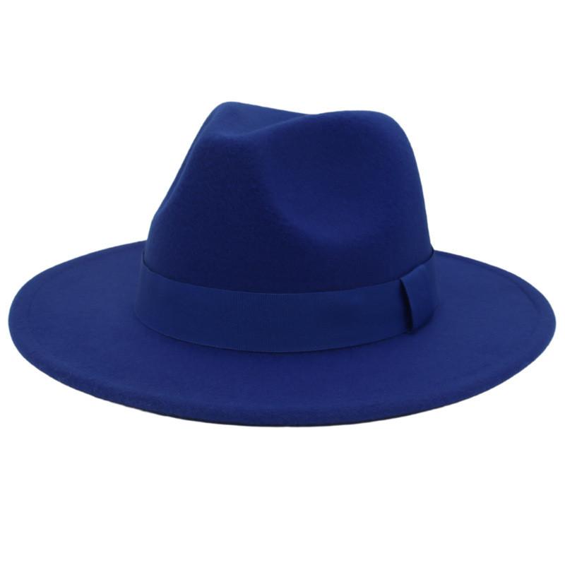 British Style Jazz Hat For Women Men With Wide Brim Cotton Summer Sun Protection Fashion Fedora