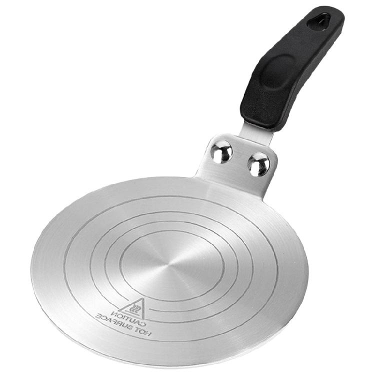 

Induction Plate Mocha Pots Heating Plate Easy to Clean Stainless Steel Texture Suitable for Enhancing Coffee Extraction L