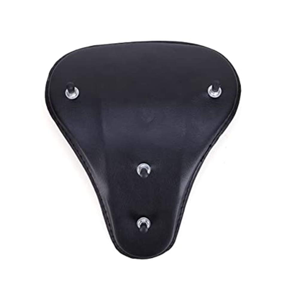 YIBO Honda Motorcycle Vintage Seat with Synthetic Spring and Shock Absorption Leather, Bracket,