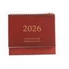 Desk Calendar 2025.07-2026.12 Mini Desktop Calendar Standing Flip Calendar Flip Calendar for Office, Home, School