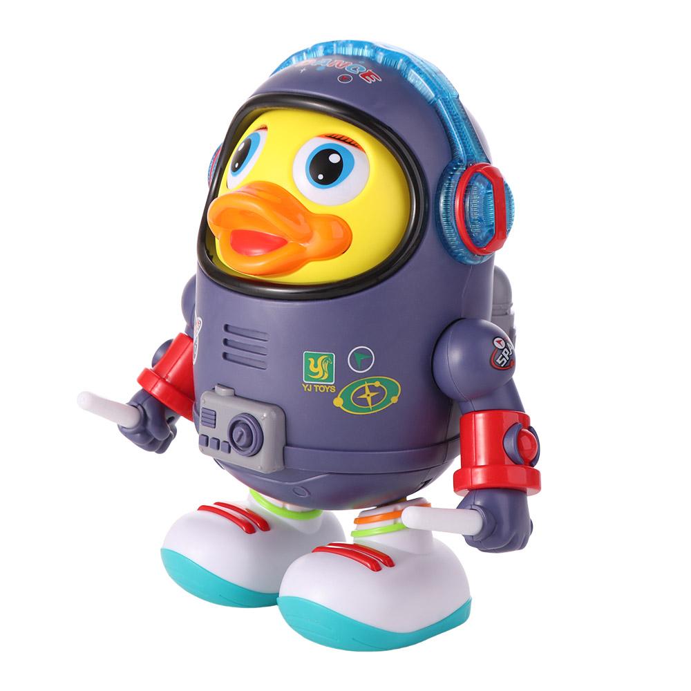 Interactive Dancing Astronaut Duck Toy Plastic Duck Musical Interactive Toy Kids Toddlers