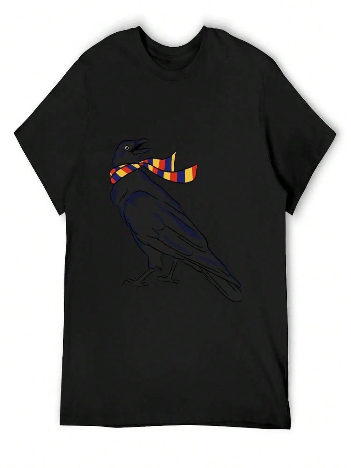 Crows Fan T-Shirt Tees Tops Blue Archive Plain unisexs Clothes S разноцветный
