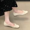 Fashion Bow Fashion Women Flats Marie Jane Shoes New Trend Shallow Sandals 2025 Summer Designer Casual Cozy Walking Loafers Shoes Mujer