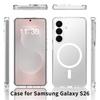 Scratch-Resistant Magnetic Transparent Case for Samsung S26 Ultra/S25 Plus - Drop-Proof Protective All-Inclusive Cover A57