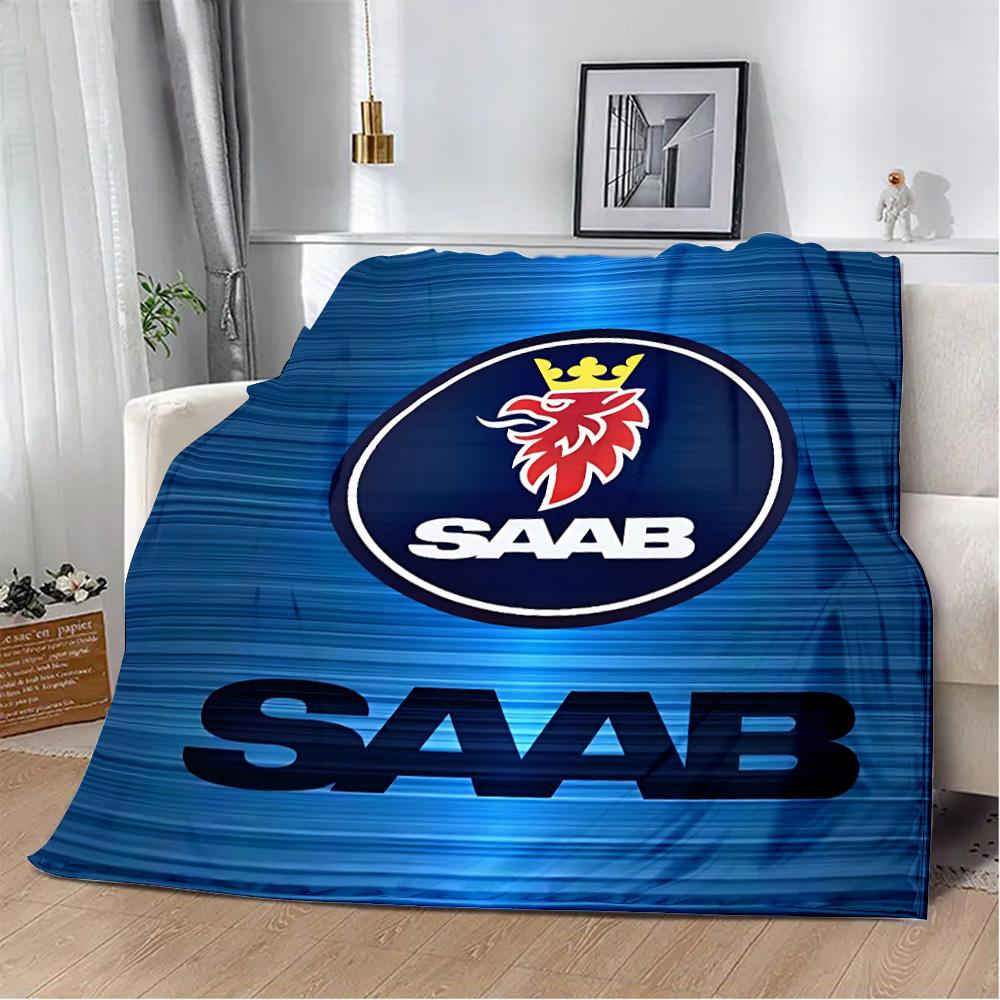 Sweden S-Saabs S-Scanias Printed Blanket Picnic Blankets Warm Blanket Soft and Comfortable Blanket Home Travel Birthday Gift