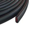 New U-Shape Edge Protector Strip Trim 3 Meters Waterproof Edge Trim Strip Rubber Encloser Car-Styling