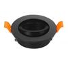 3/6/ 9 Black Round Recessed Downlight Holder 82mm Cut-out 62mm Adjustable Frame Housing Round Spotlights