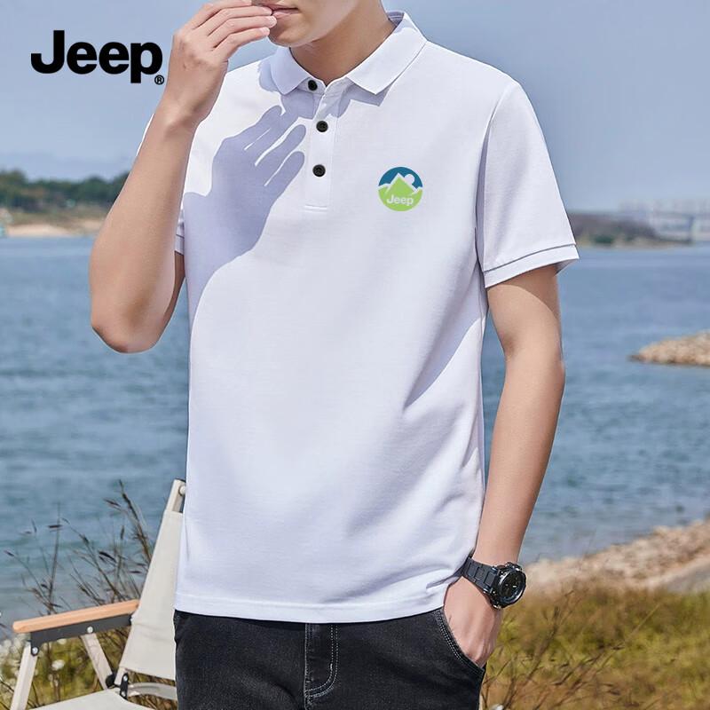 JEEP Men s Quick-Dry Breathable Polo Shirt XL